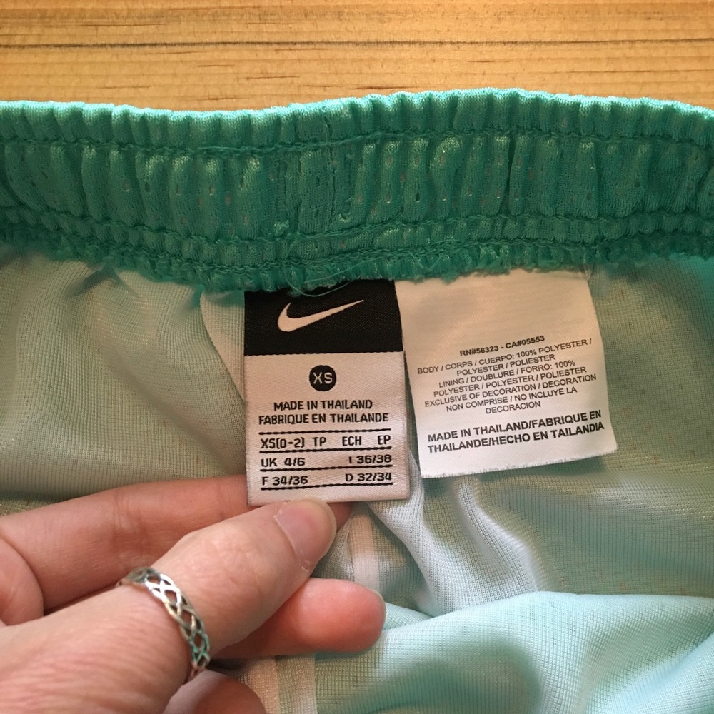 Nike Teal Shorts - Picture 2 of 2